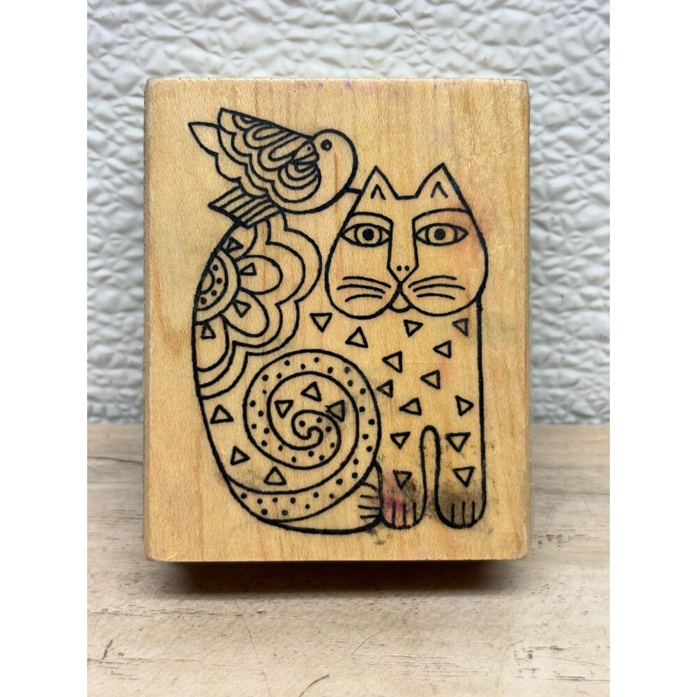 2017 Stampendous Laurel Burch Wood Mounted Rubber Stamps